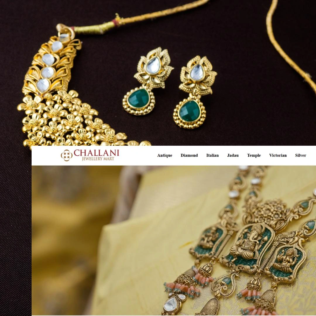 Challani Jewellery Mart brand campaign still