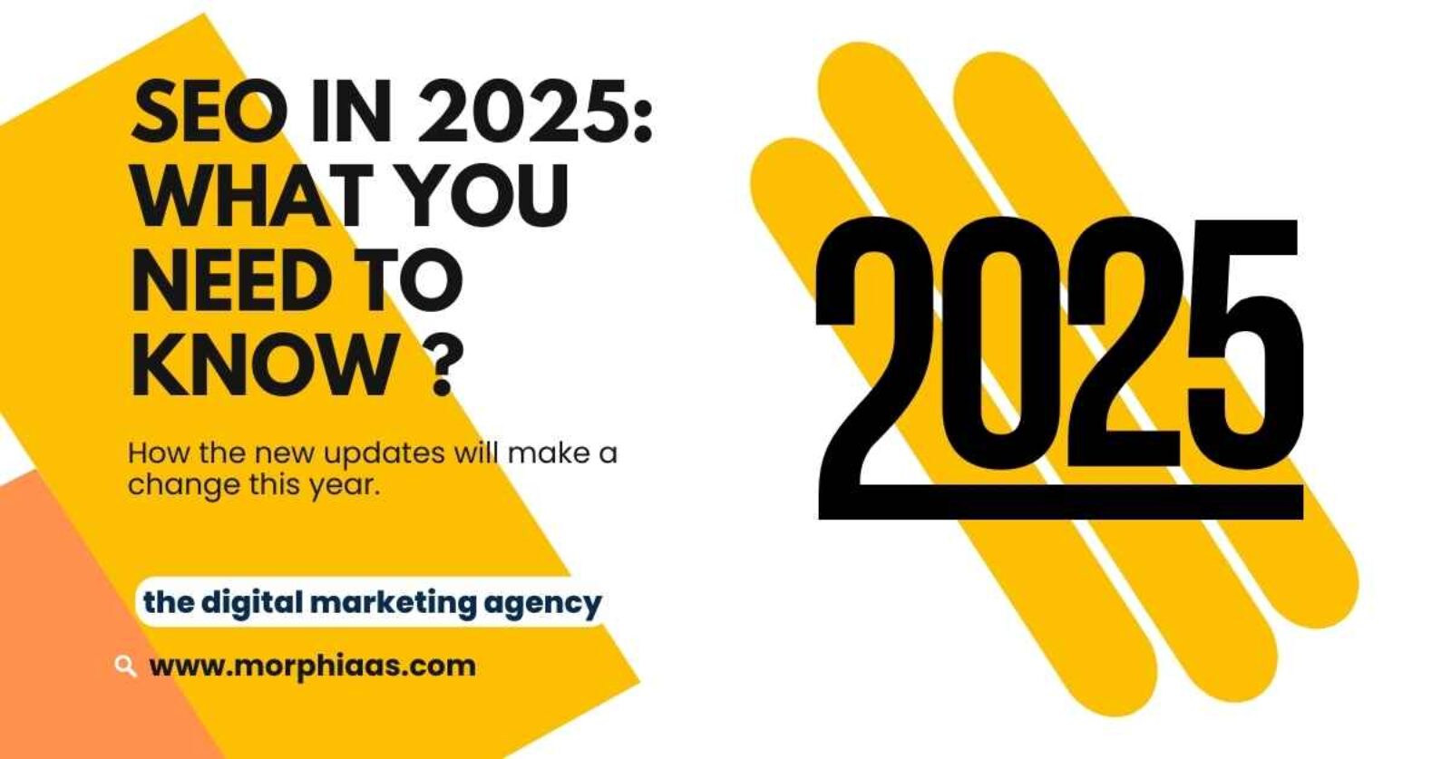 SEO in 2025: What you need to know ? - morphiaas