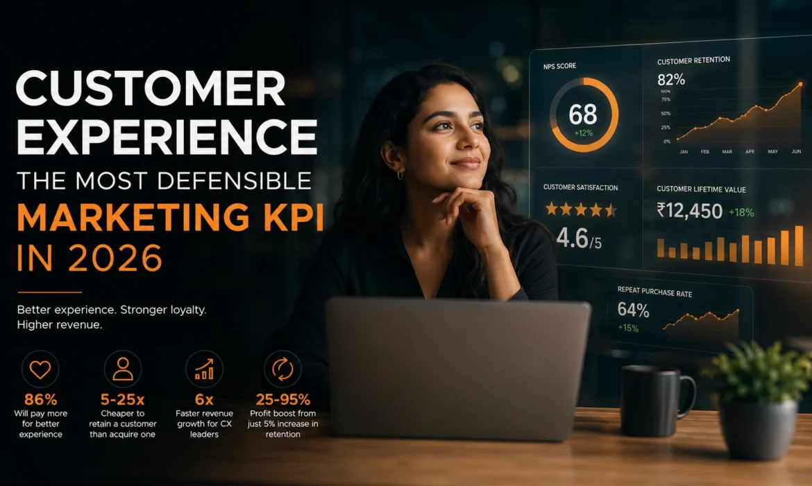 Customer experience as a key marketing KPI driving customer retention, satisfaction, and revenue growth in 2026