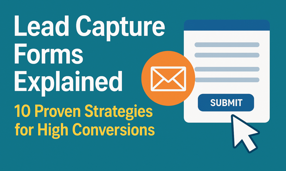 Lead Capture Forms Explained: 10 Proven Strategies for High Conversions | Morphiaas