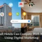 How Small Hotels Can Compete with Big Brands Using Digital Marketing