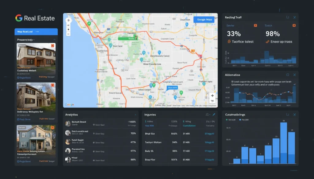 Landing Pages optimization dashboard