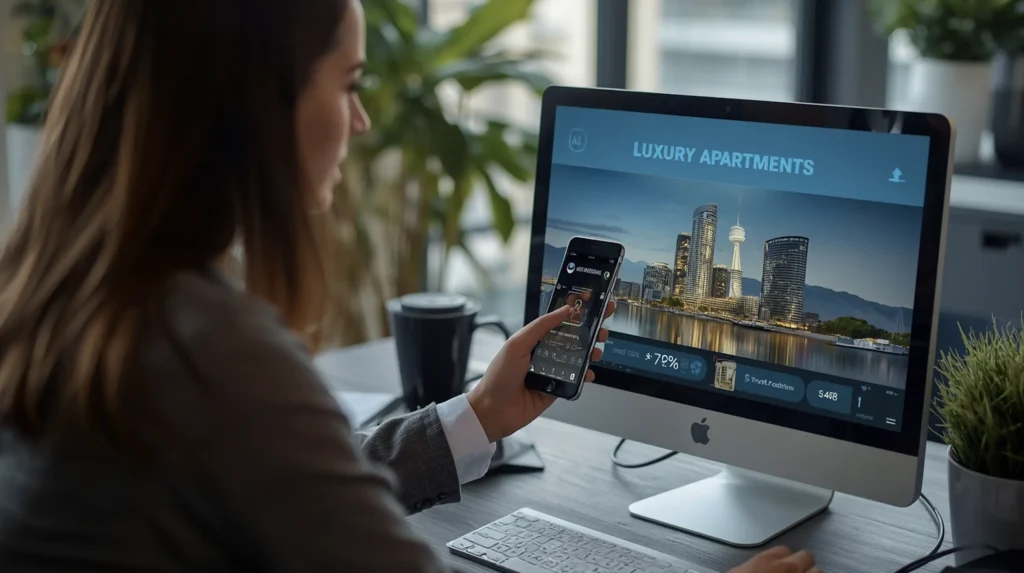 Content real estate searching