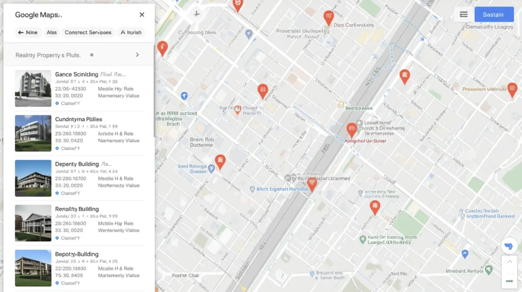 Google Maps SEO for Real Estate Developers