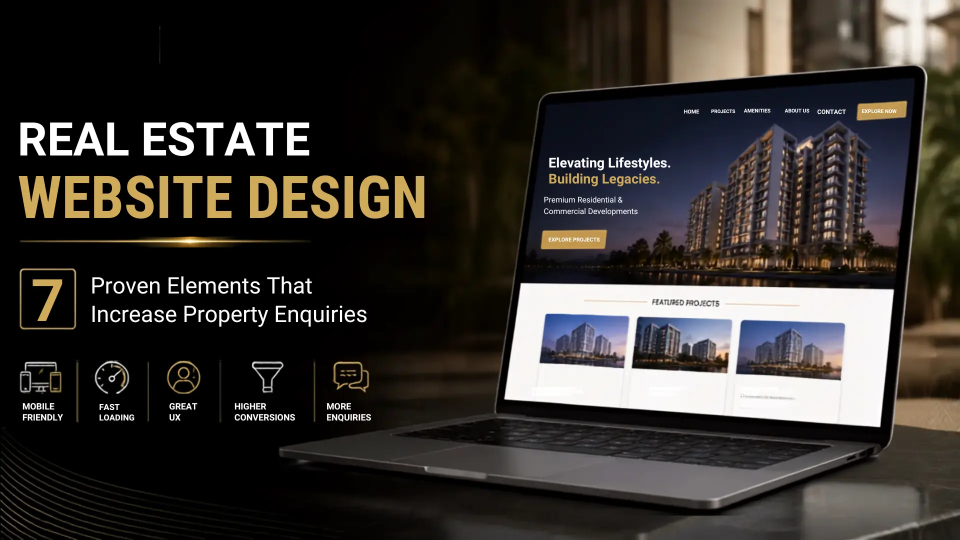 Real estate web design featured img