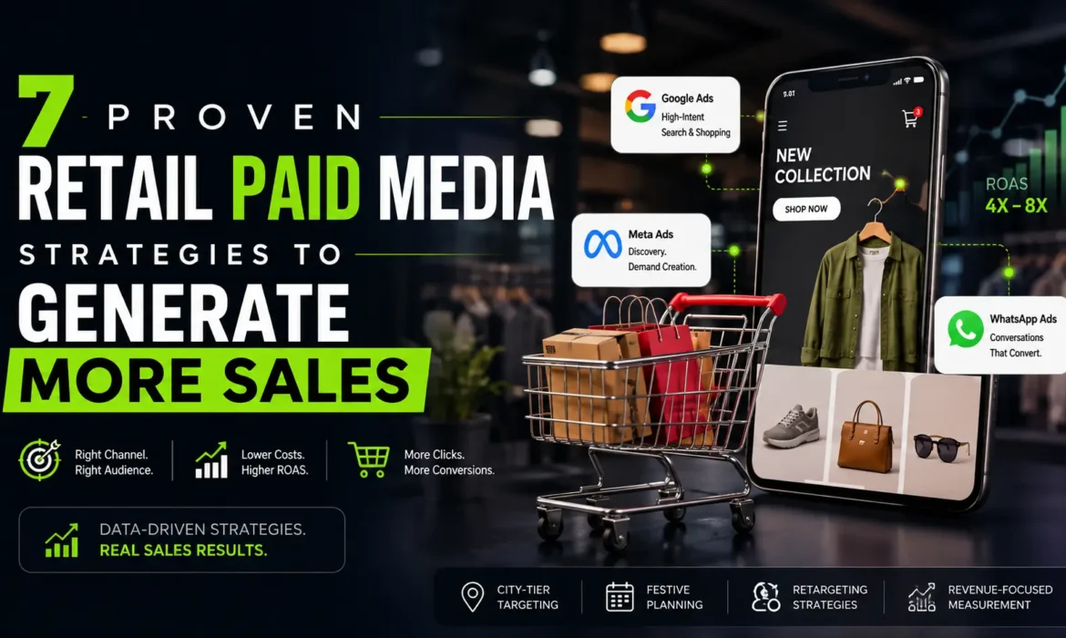 Retail paid media strategies to generate more sales