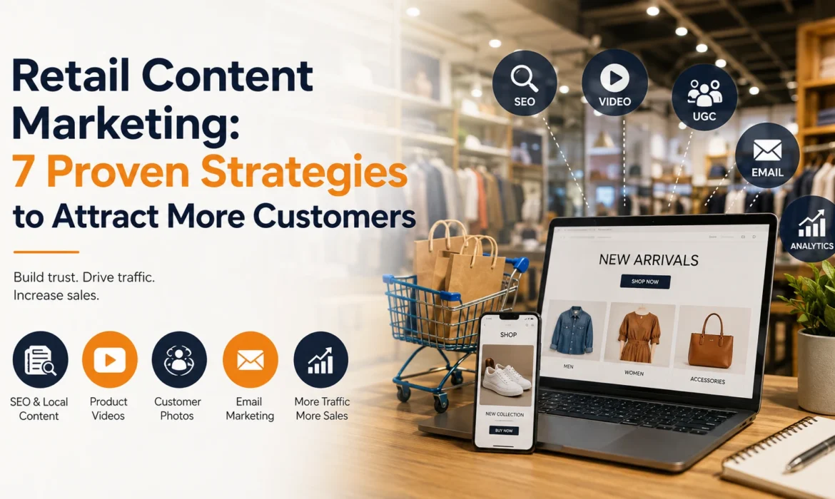 Retail content marketing strategies to attract more customers