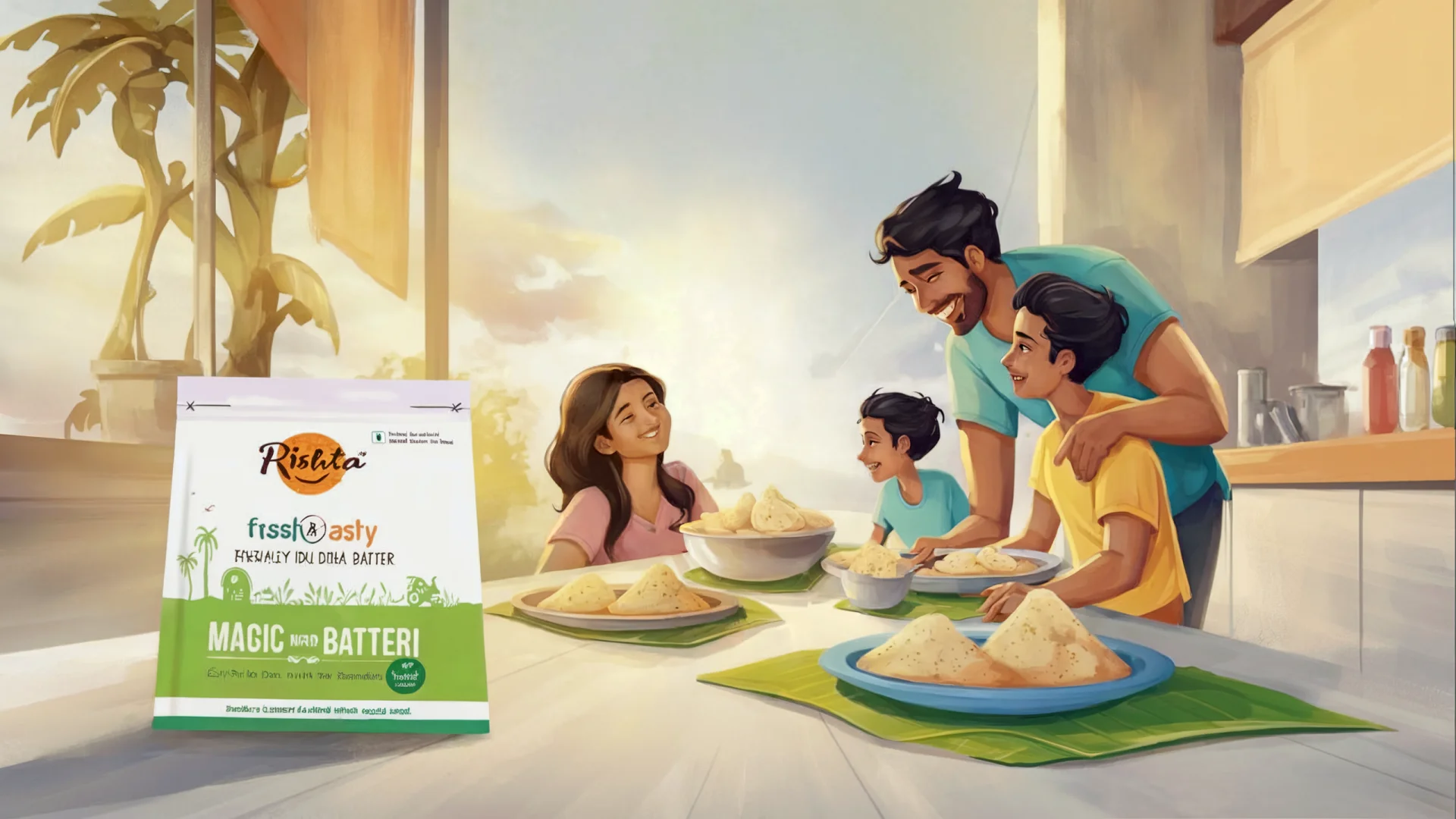 Rishta Foods website preview