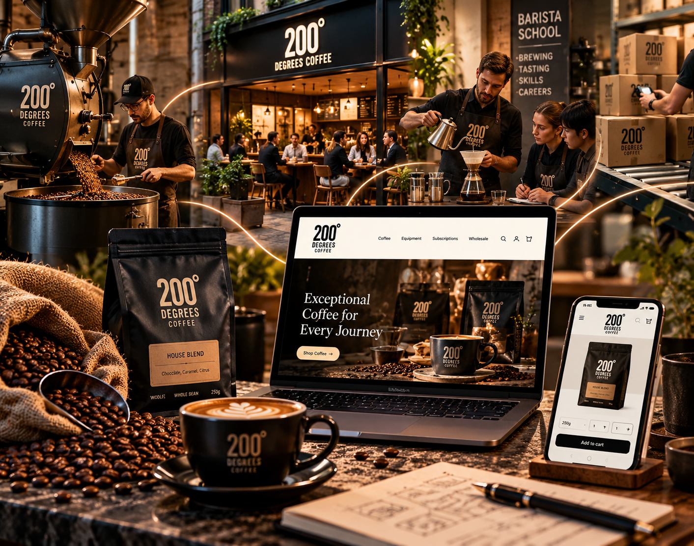 200 Degrees subscription page