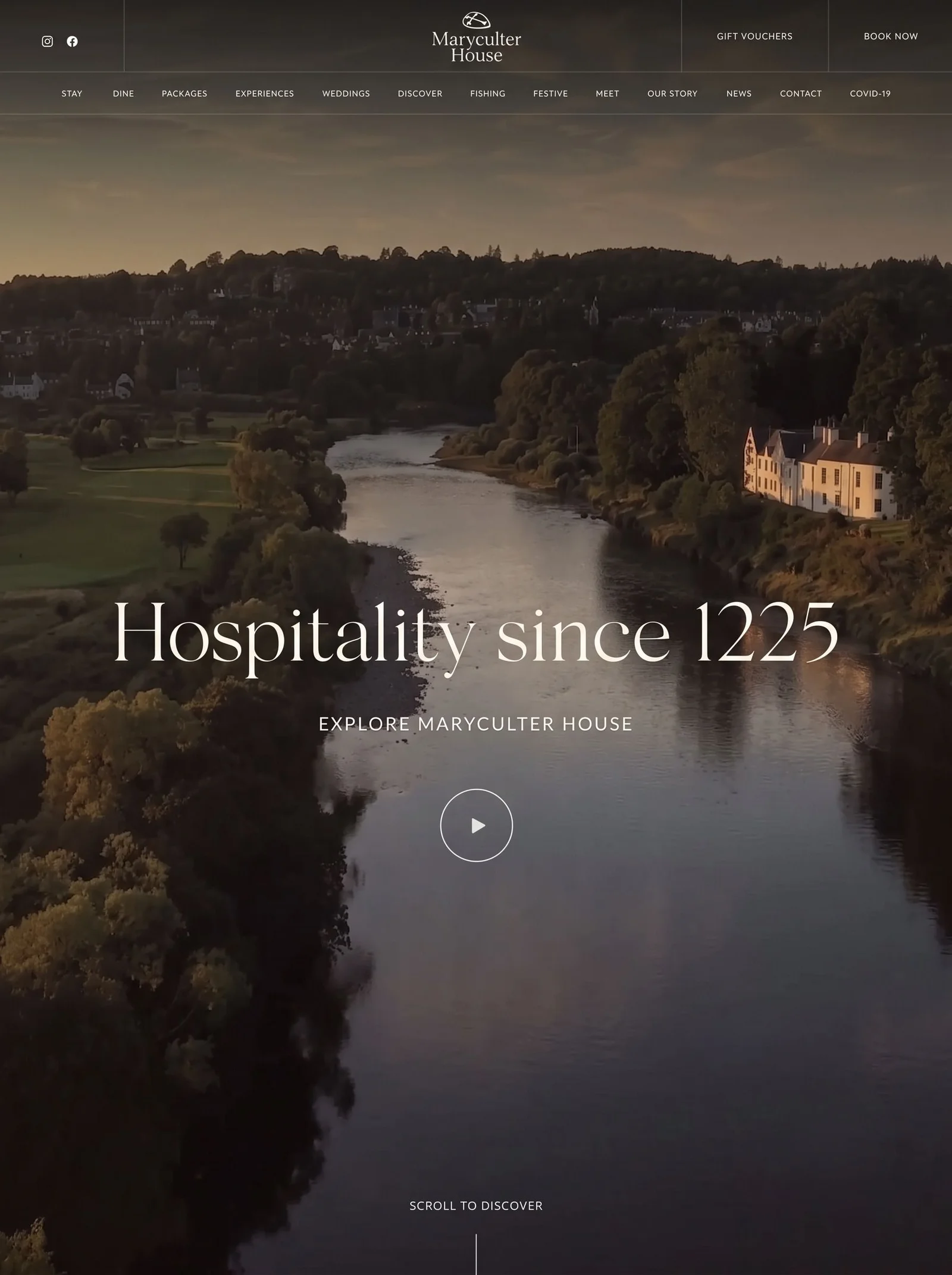 Hotel suite shown on a booking-first website