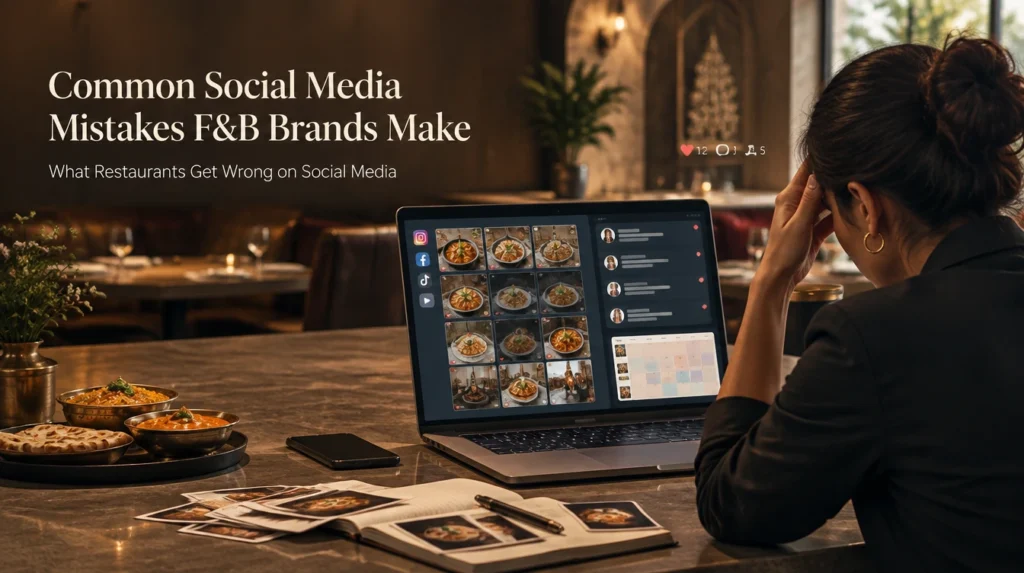 Common Social Media Mistakes F&B Brands Make Common social media mistakes made by F&B and restaurant brands