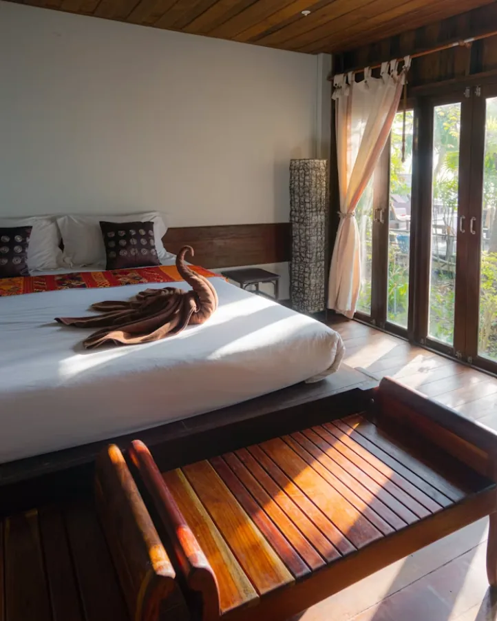 Boutique hotel room