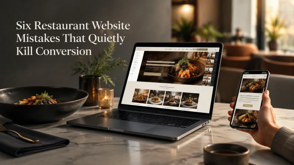 Restaurant Website Conversion Mistakes Common restaurant website mistakes that reduce conversions