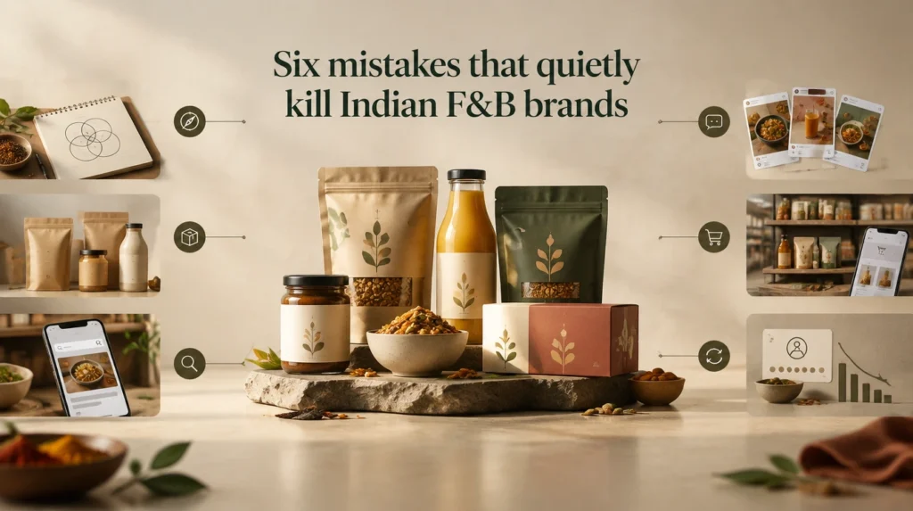 Six mistakes that quietly kill Indian F&B brands