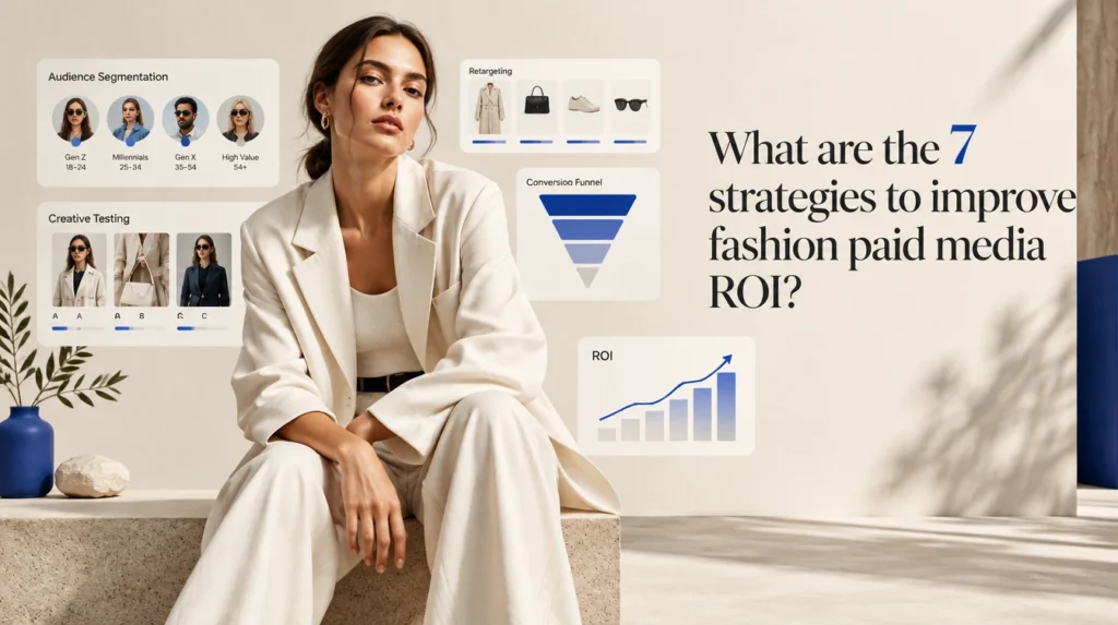 7 Fashion Paid Media ROI Strategies 7 strategies to improve fashion paid media ROI