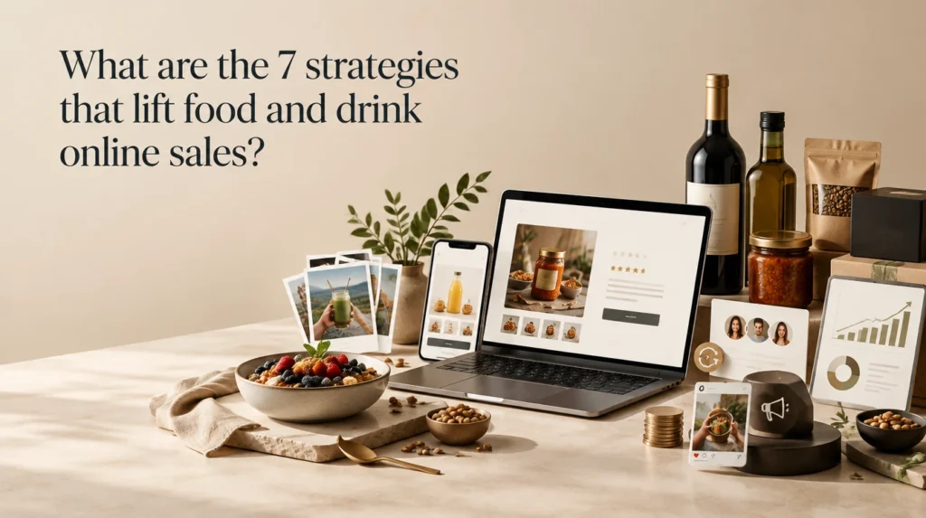 7 F&B Online Sales Strategies 7 strategies that lift food and drink online sales for F&B brands