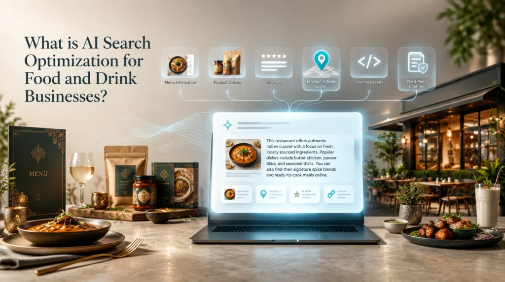 AI Search Optimization for Food & Drink AI search optimization for food and drink businesses