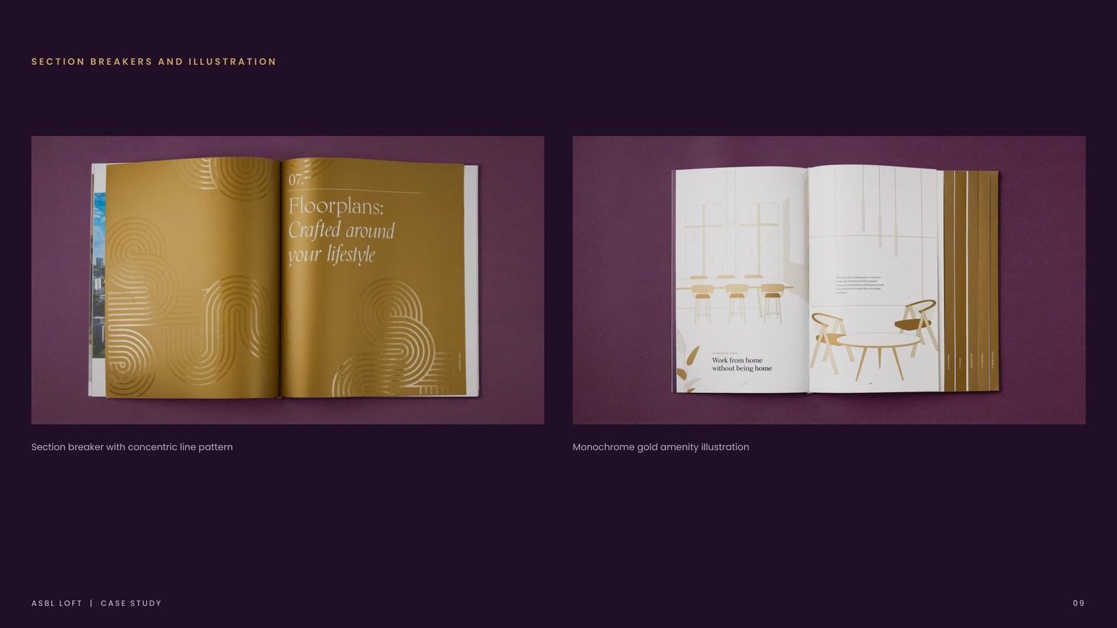 ASBL Loft brand touchpoint