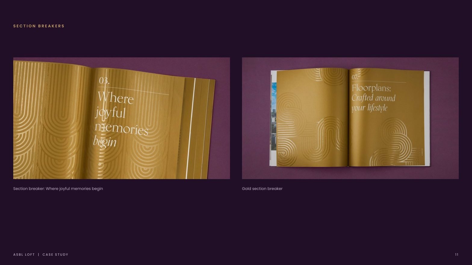 ASBL Loft brand touchpoint