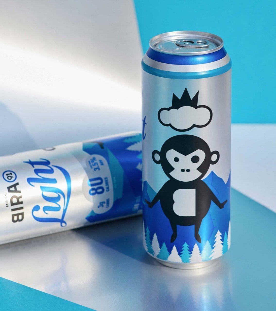 Bira 91 Light bottles up against the sky