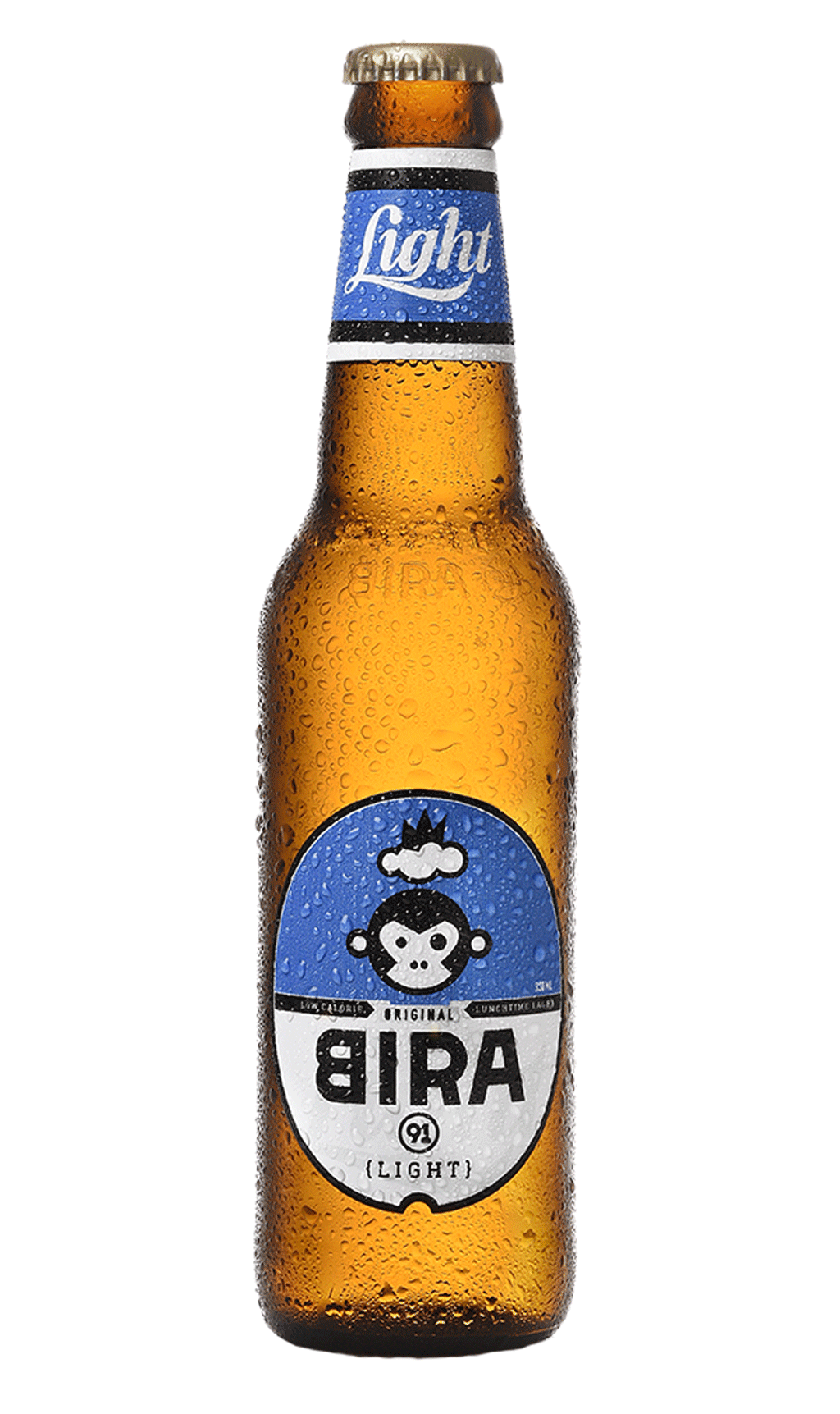 Bira 91 Light brand lockup