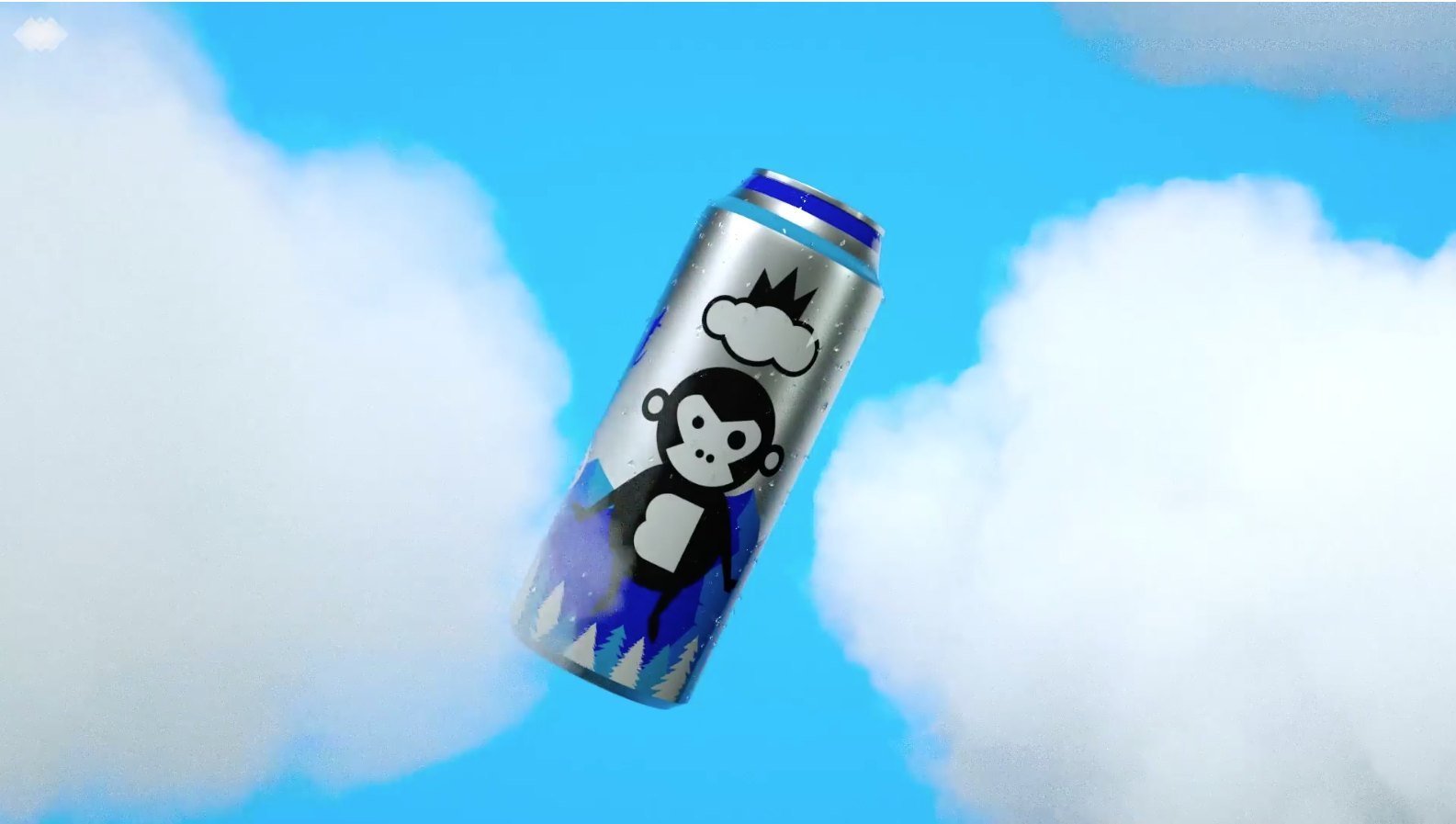 Brand positioning film close-up on Bira 91 Light bottle