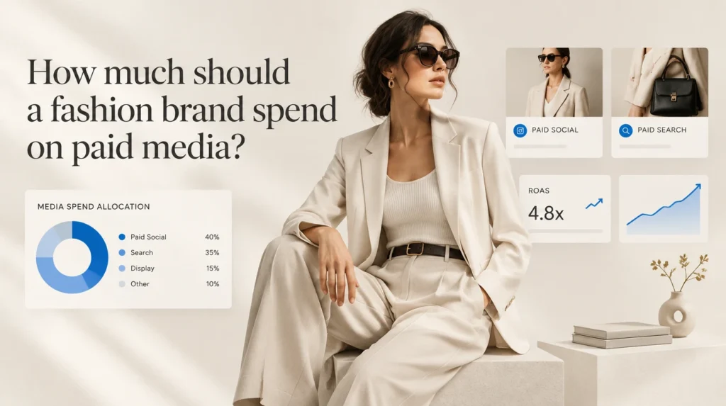 Fashion Brand Paid Media Budget Guide How much fashion brands should spend on paid media