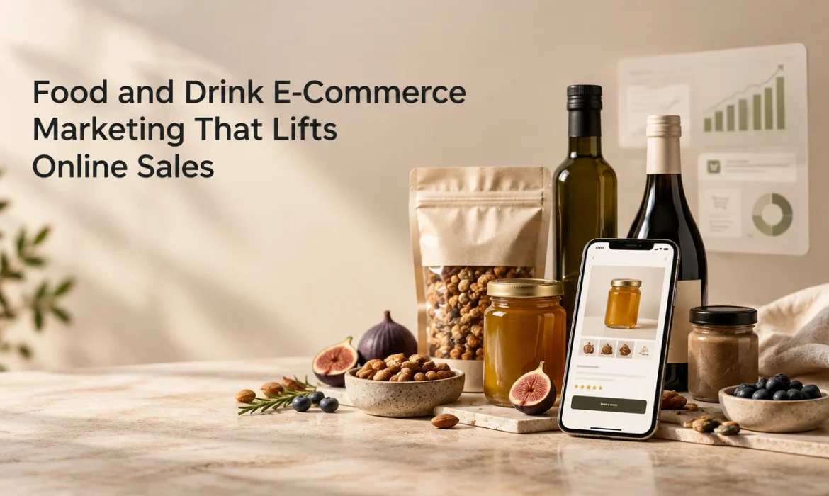 Food and drink e-commerce marketing strategy to lift online sales for F&B brands
