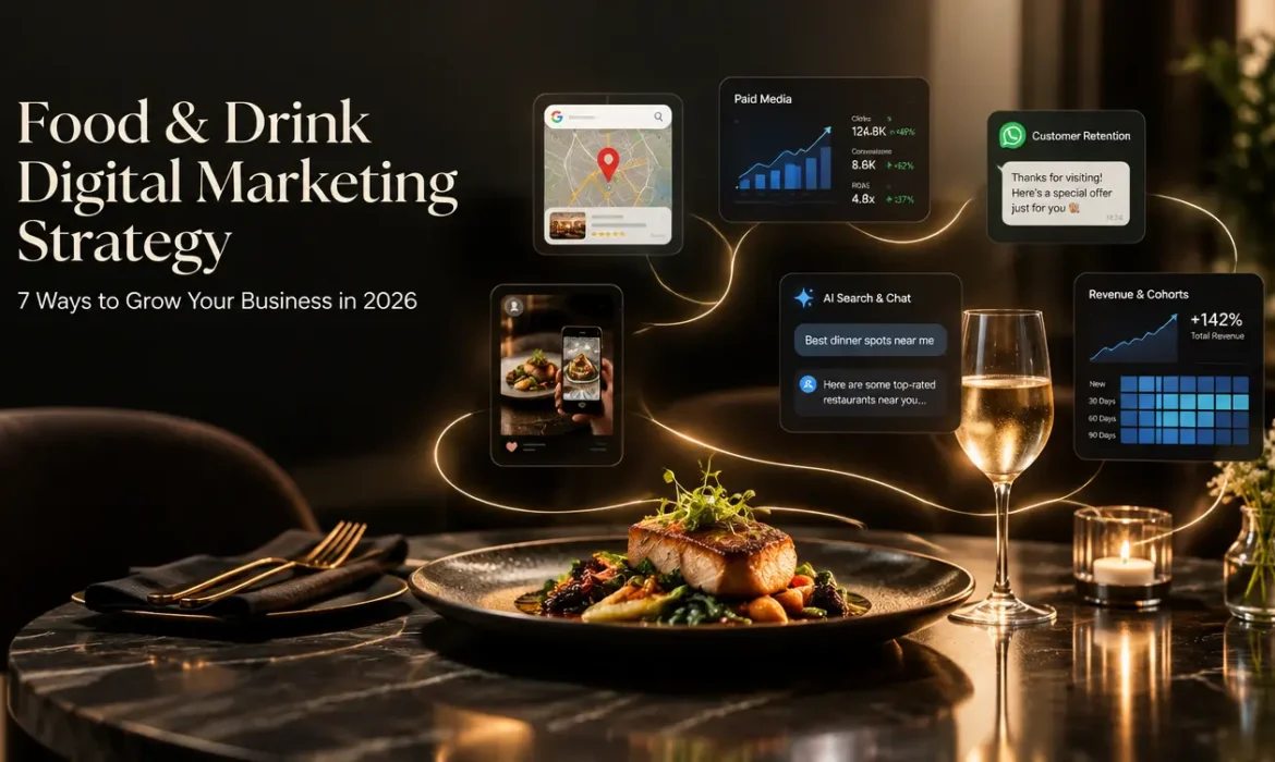 Food & drink digital marketing strategy for business growth in 2026