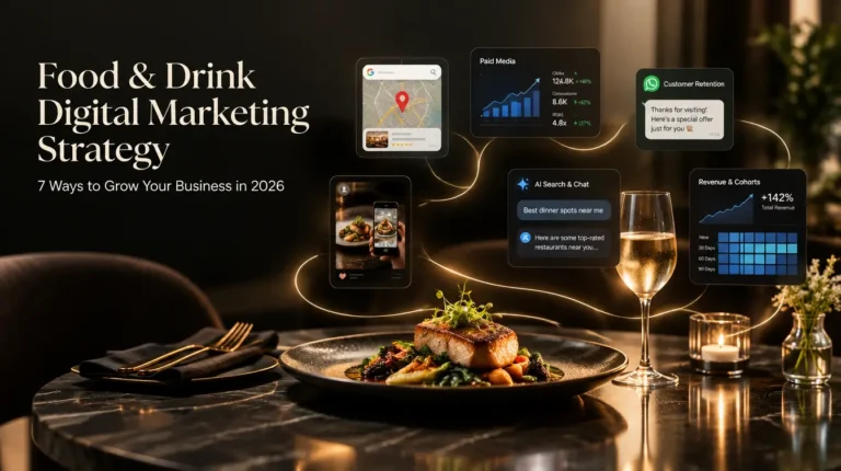Food & drink digital marketing strategy for business growth in 2026