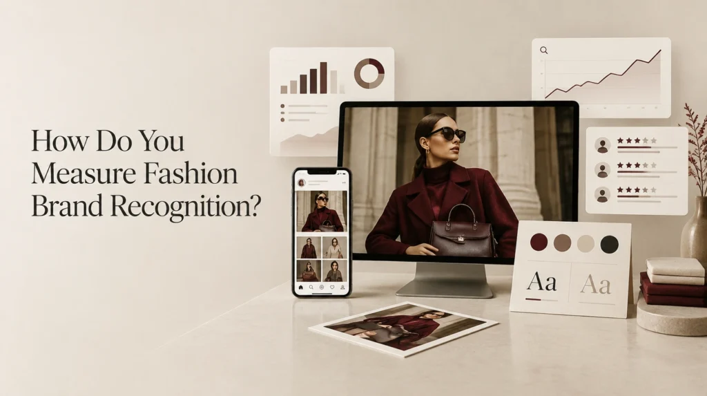 Measuring fashion brand recognition and awareness