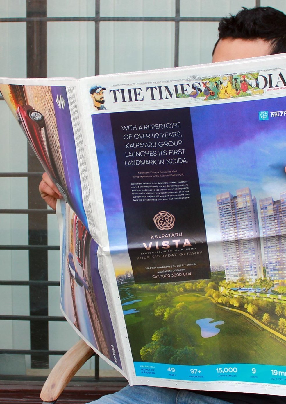 Kalpataru Vista brand touchpoint