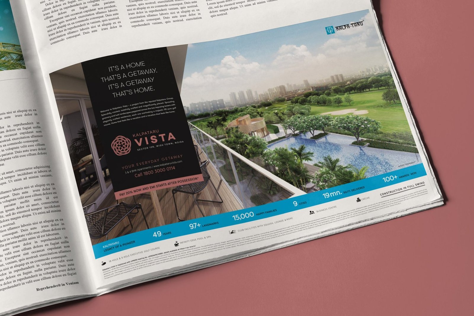Kalpataru Vista brand touchpoint