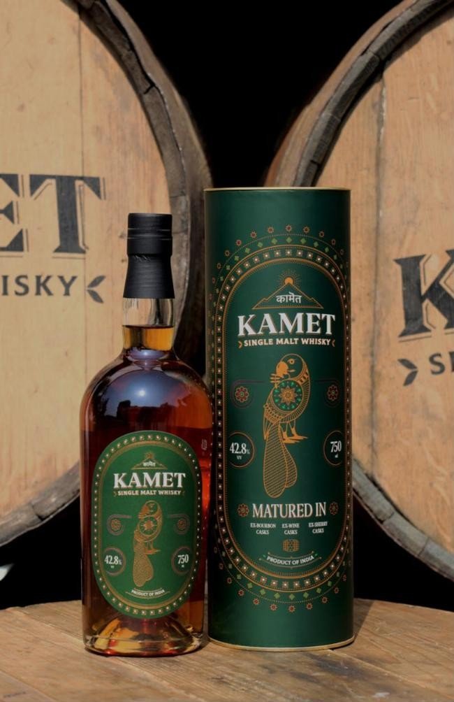 Distilled from local six-row barley