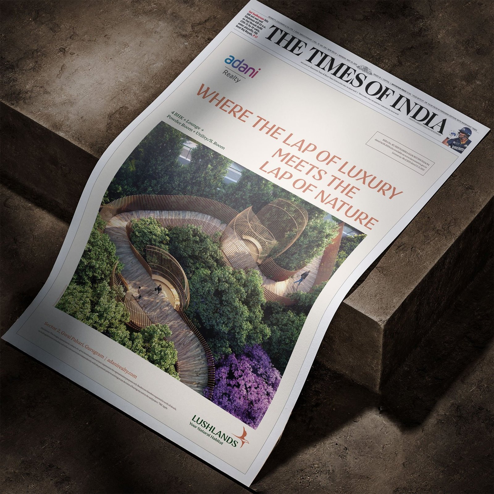 Lushlands by Adani Realty step 2