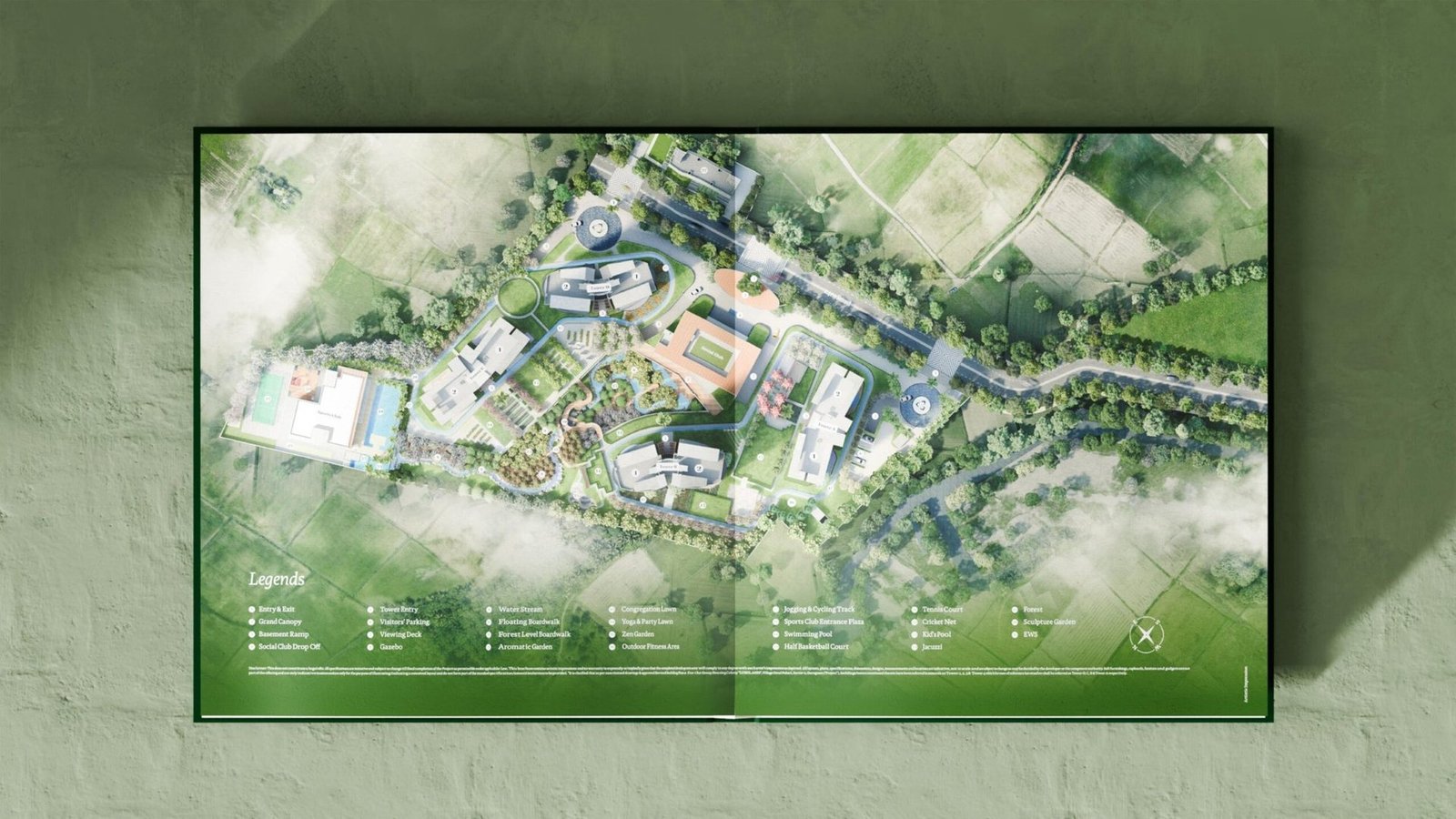 Lushlands by Adani Realty brand touchpoint