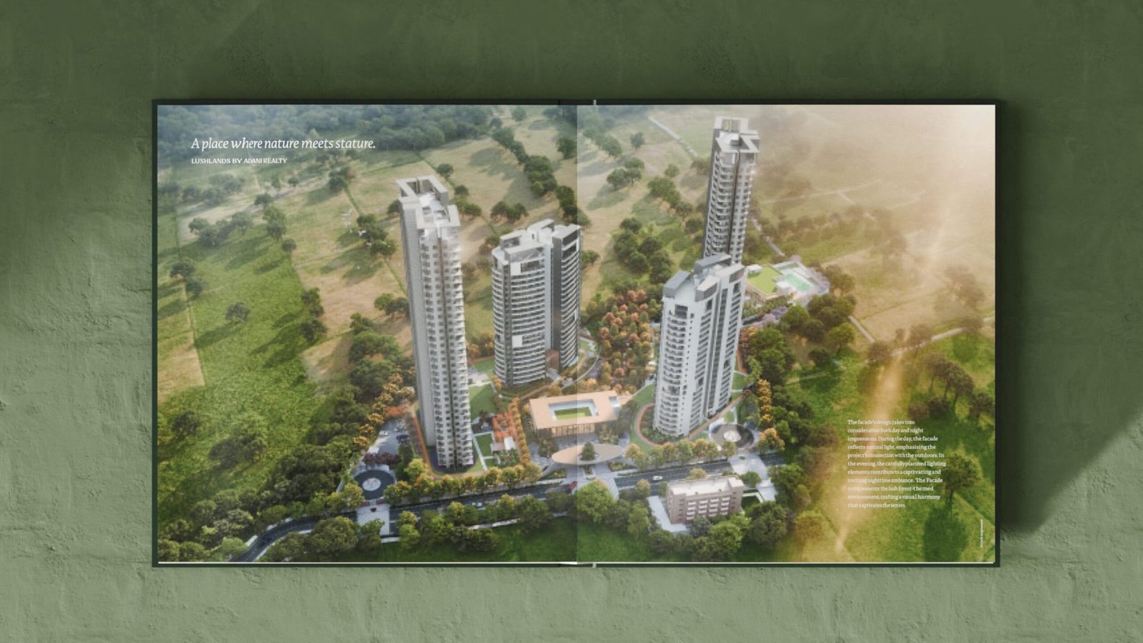 Lushlands by Adani Realty brand touchpoint