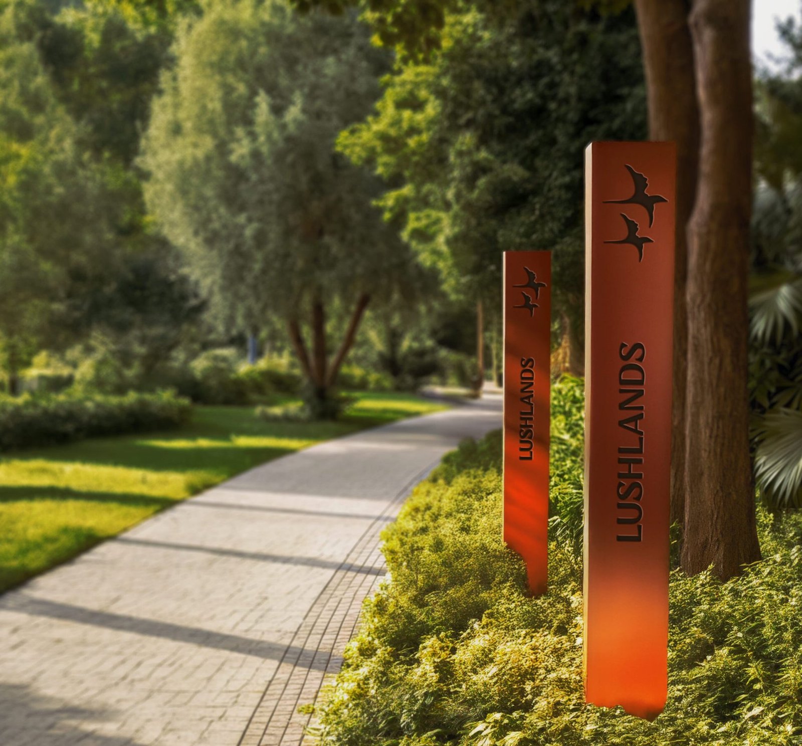 Lushlands by Adani Realty brand touchpoint