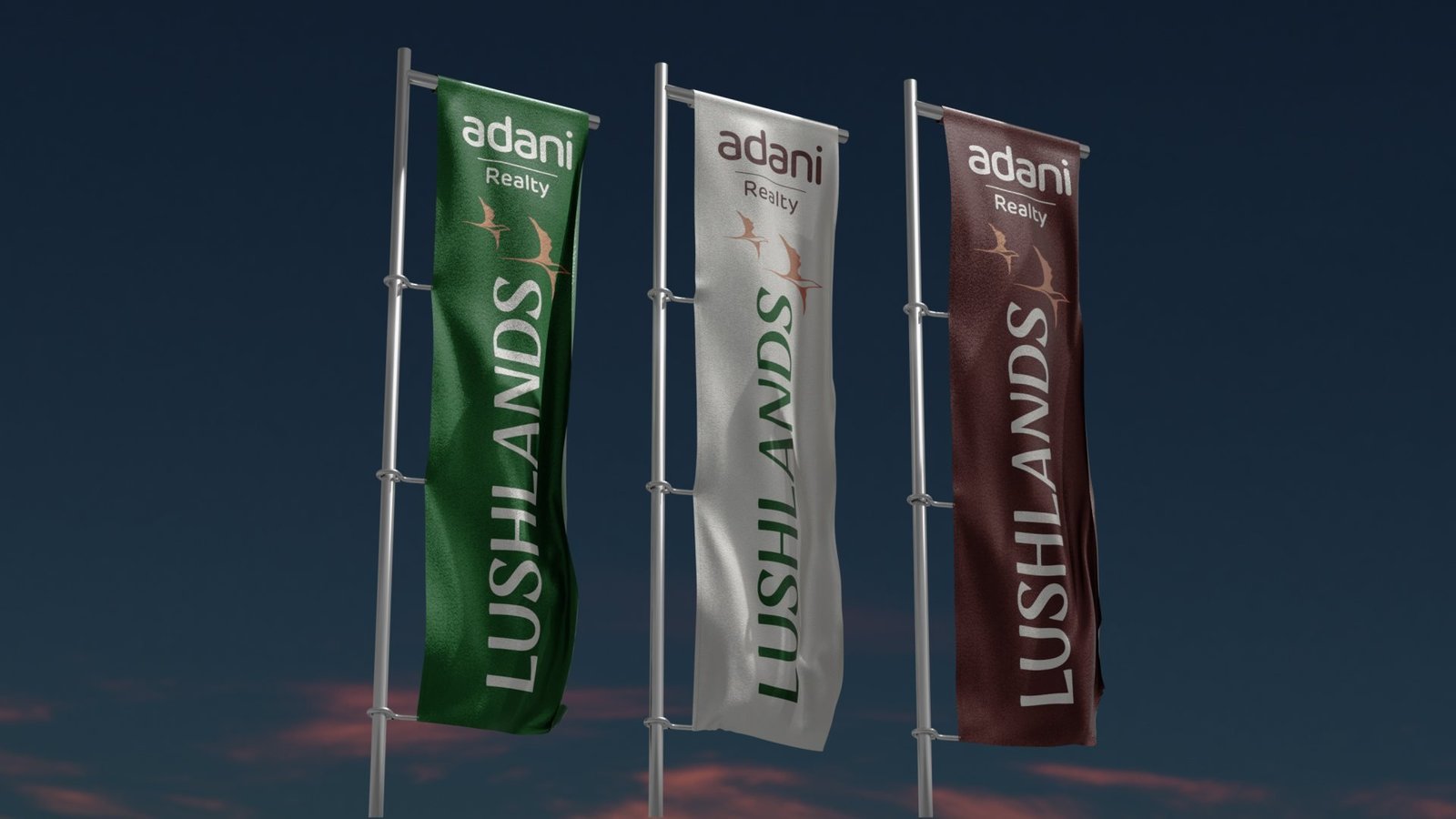 Lushlands by Adani Realty brand touchpoint
