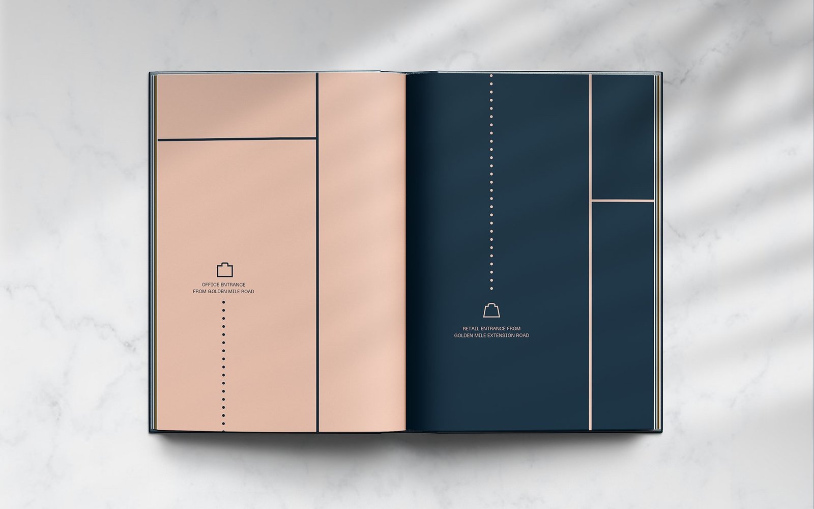 One Golden Mile brand touchpoint