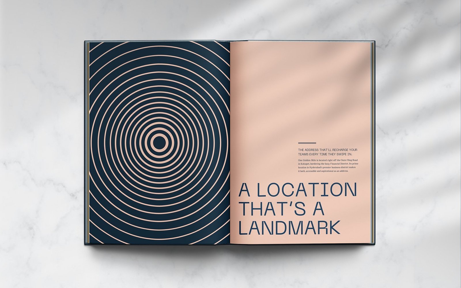 One Golden Mile brand touchpoint