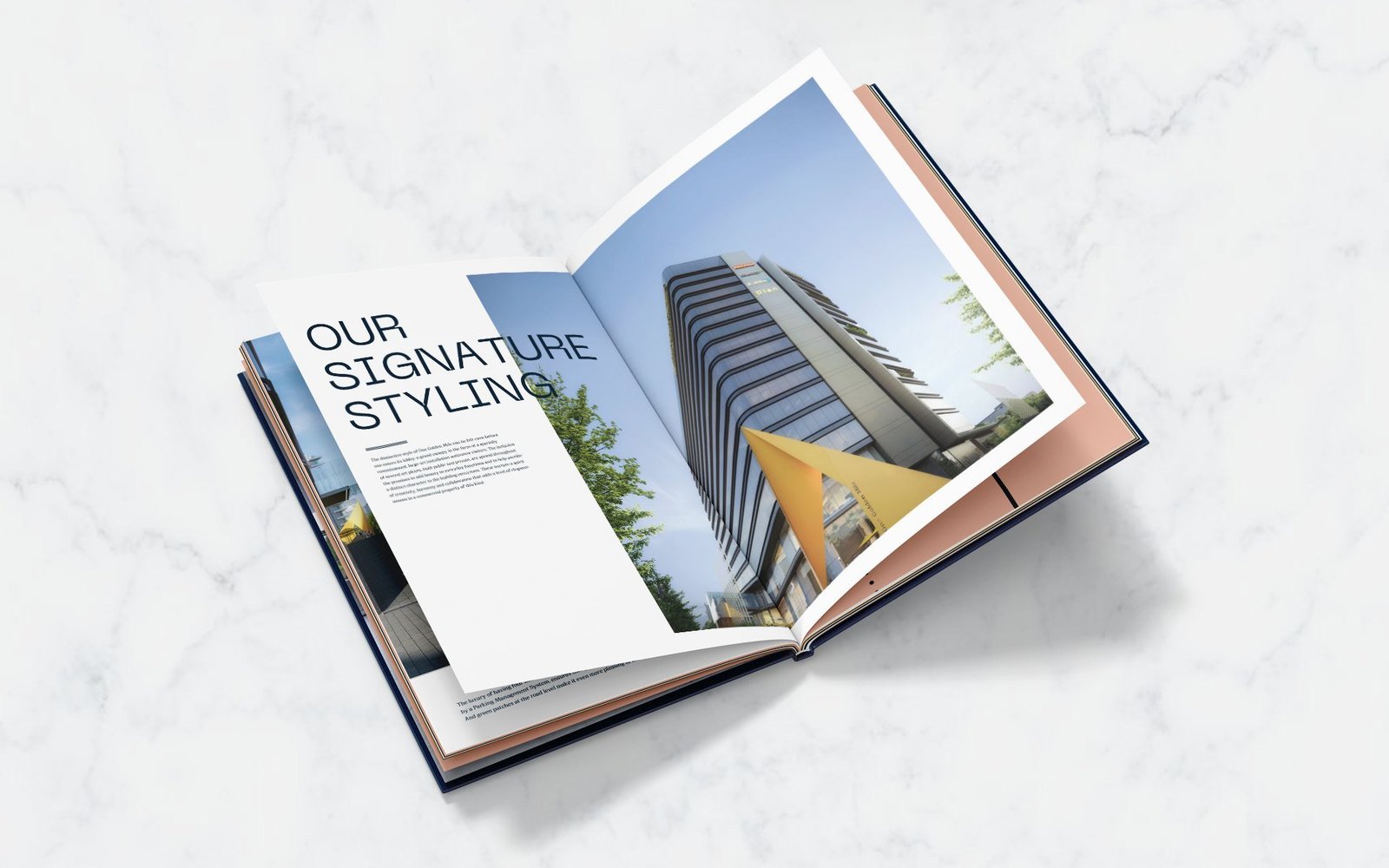 One Golden Mile brand touchpoint
