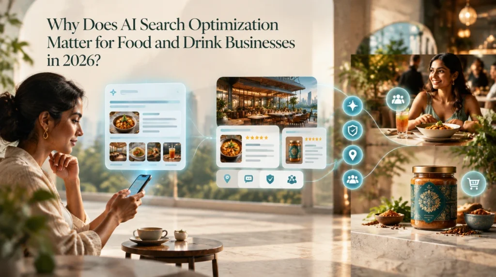 Why AI Search Optimization Matters for Food & Drink AI search optimization for food and drink businesses in 2026